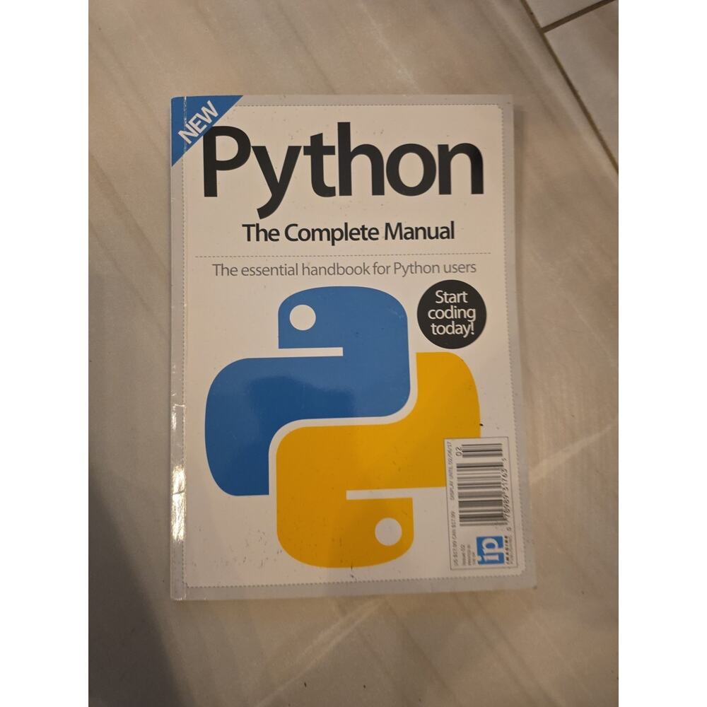PYTHON THE COMPLETE MANUAL 2017 NEWSTAND MAGAZINE NEW‎